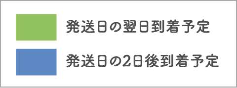 お届け予定日
